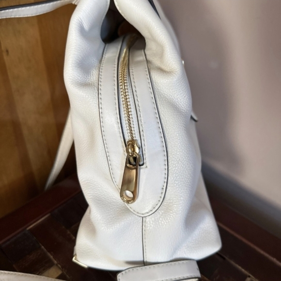 Michael Kors Ivory Leather Backpack - Picture 3 of 4